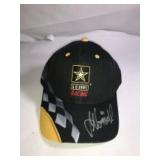 Autographed # 01 US Army Racing Hat