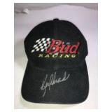 Autographed Bud Racing Crew Hat