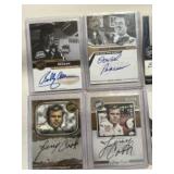 A Collection of Ten Autographed NASCAR Trading Car
