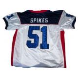 Takeo Spikes Buffalo Bills Reebok Authentic Jersey
