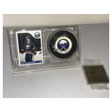 Gilbert Perreault Puck, Card & Ticket