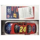 Jeff Gordon autographed 2005 Monte Carlo Club Car