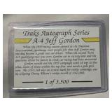 1994 Traks Premium Jeff Gordon Autograph Series Ca