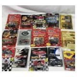 Die-Cast Race Cars, all in sealed packages
