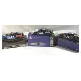 3 NASCAR Diecast Collectible Race Cars