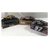 Collection of three collectible diecast race