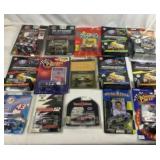Diecast Race Car Collection - some in cases