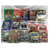15 toy race cars all sealed packages all various
