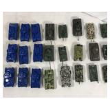 80+ Metal & Plastic Military Tanks, Planes, Autos