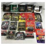 40+ Diecast race cars all sealed in packages