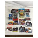 20 Die-cast race cars all in sealed packages