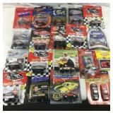 20 toy race cars all sealed packages
