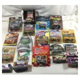 20 toy race cars sealed in packages 1:64 Scale