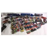 Large NASCAR Collection :1:64 cars, transporters &