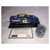 Jimmie Johnson #48 2005 Test Car Diecast 1 of 744