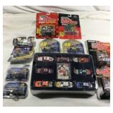 18 toy race cars sealed in original packaging