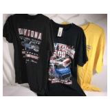 3 pair NASCAR T-shirts