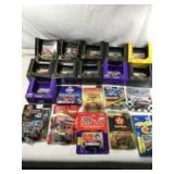 20 toy race cars ,all sealed in original packages