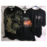 3 pair.NASCAR T-shirts