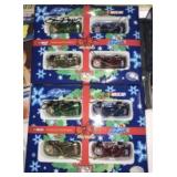 Signed Sam Bass NASCAR Christmas Ornaments