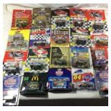 20 toy race cars all in sealed packages