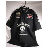 Jack Daniels NASCAR quarter zip T-shirt