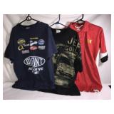 3 pair Jeff Gordon T-shirts, size XL