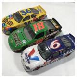 NASCAR Diecast Cars (3) all 1:24 Scale