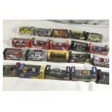 20 toy race cars in sealed packages