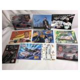 Autographed posters collection- NASCAR