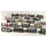 20 toy race cars in sealed packages various