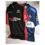 NASCAR quarter zip jerseys