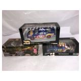 NASCAR DieCast 1:24 stock car collection (3 total)