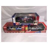 3 NASCAR Diecast Replica Stock Cars 1:24 Scale