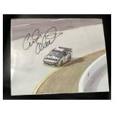Signed Carl Edwards Picture 8 x 10