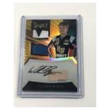 2017 Panini Select William Byron Signature Card