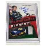 2018 Panini Victory Lane William Byron Remarkable