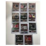 Press Pass Pieces Collection (11 Cards)