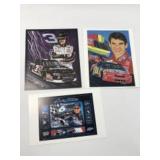 Sam Bass Illustration Cards (3) NASCAR