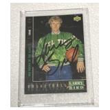 Larry Bird Signed 1980 rookie of the year card