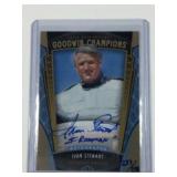 Irwin Stewart IRONMAN Autographed Card