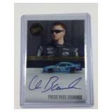 Press Pass Signings Chris Buescher Card