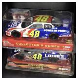 Jimmie Johnson #48 Diecast Cars 1/24 scale (2)