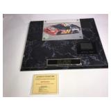 Jeff Gordon Plaque w/ Certificate of Authenticity