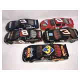 Dale Earnhardt Jr & Sr Diecast Race Cars (5)