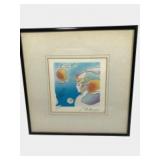 Peter Max Galactic Man Artist Proof Lithograph