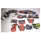 NASCAR magnets and plaques