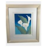 Fernando Torm Signed and Numbered Calla Etching