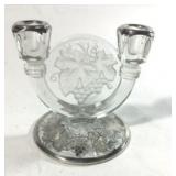 Vintage Double Light Candlestick Holder
