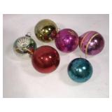 Vintage Glass Christmas Ornaments